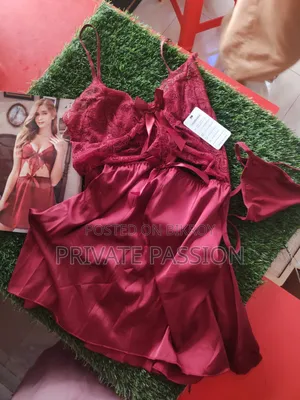 Premium Satin Lace Nightwear - Attractive and Comfortable Sleep Dress