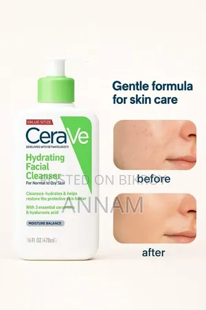 Cerave Face Wash for Dry Skin