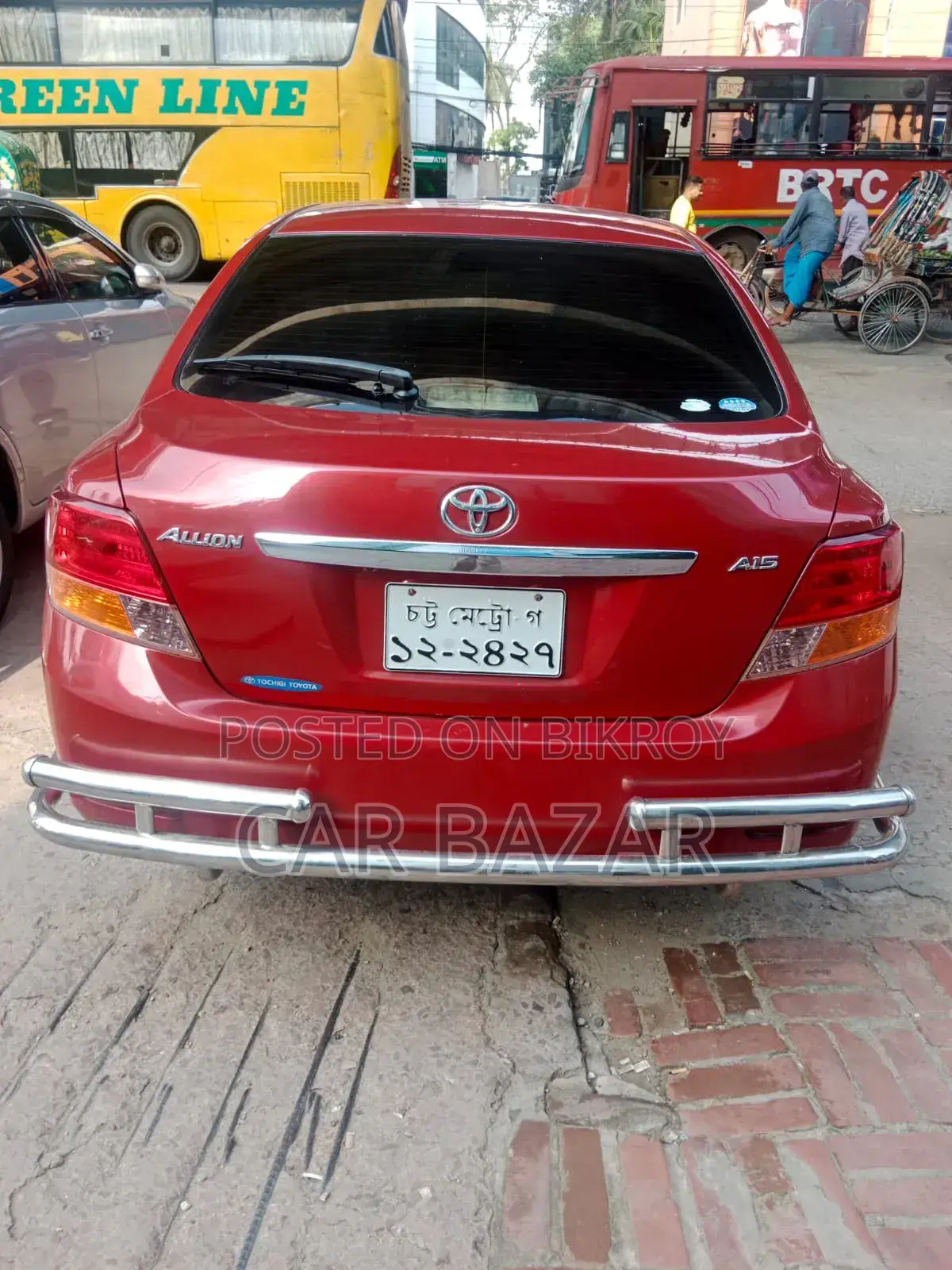 Toyota Allion 2007 Red