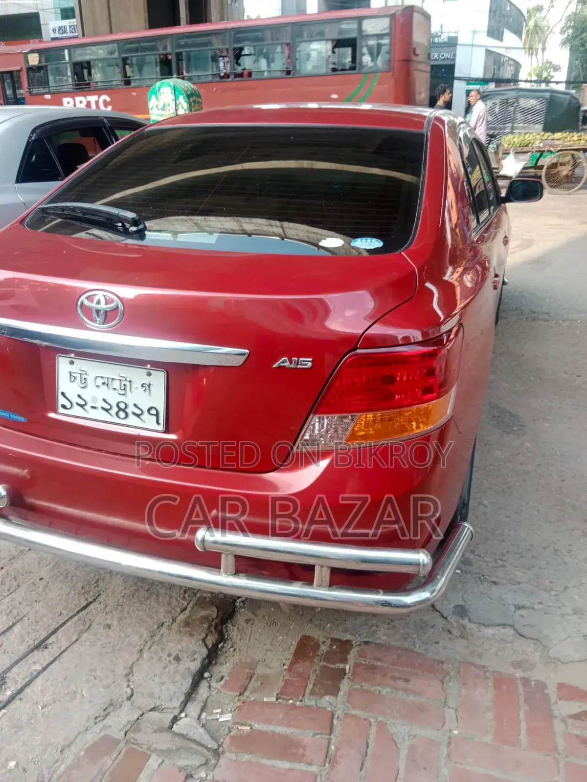 Toyota Allion 2007 Red