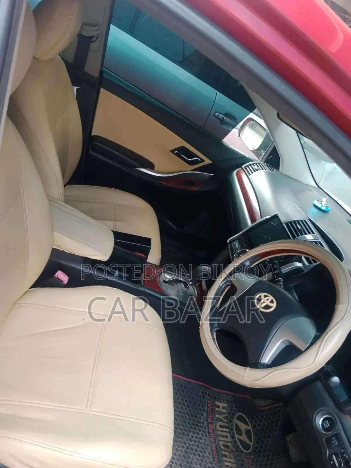 Toyota Allion 2007 Red