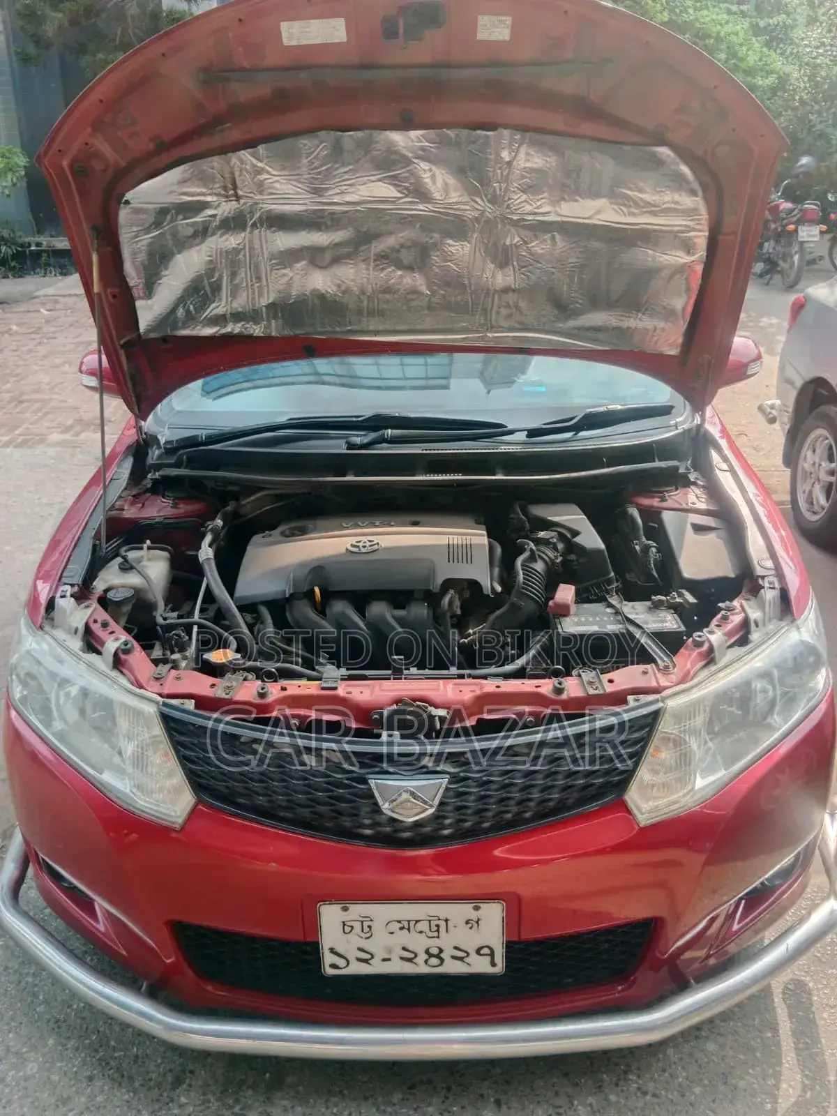 Toyota Allion 2007 Red