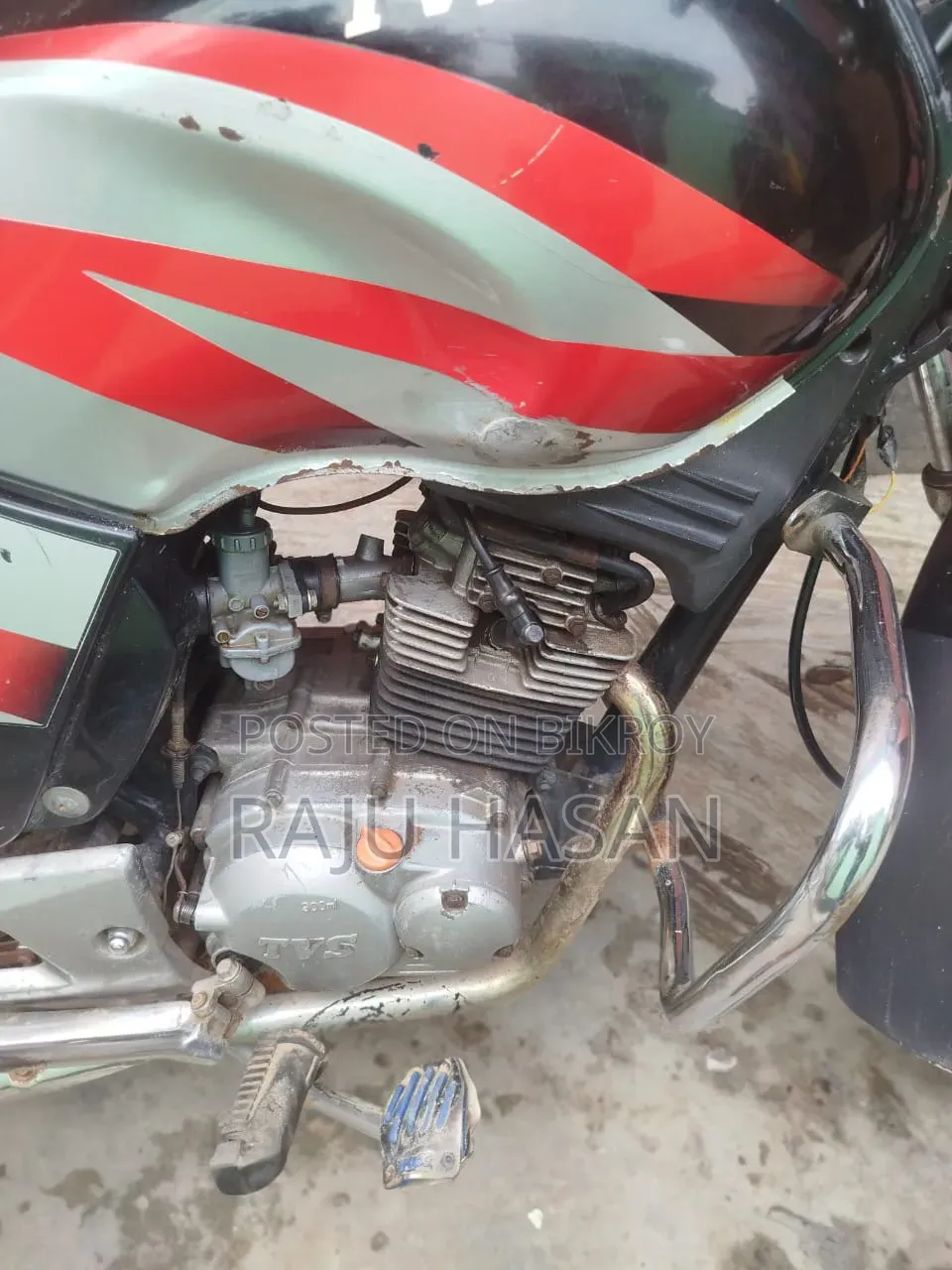 TVS Apache RTR 160 2V ABS 2025 Black