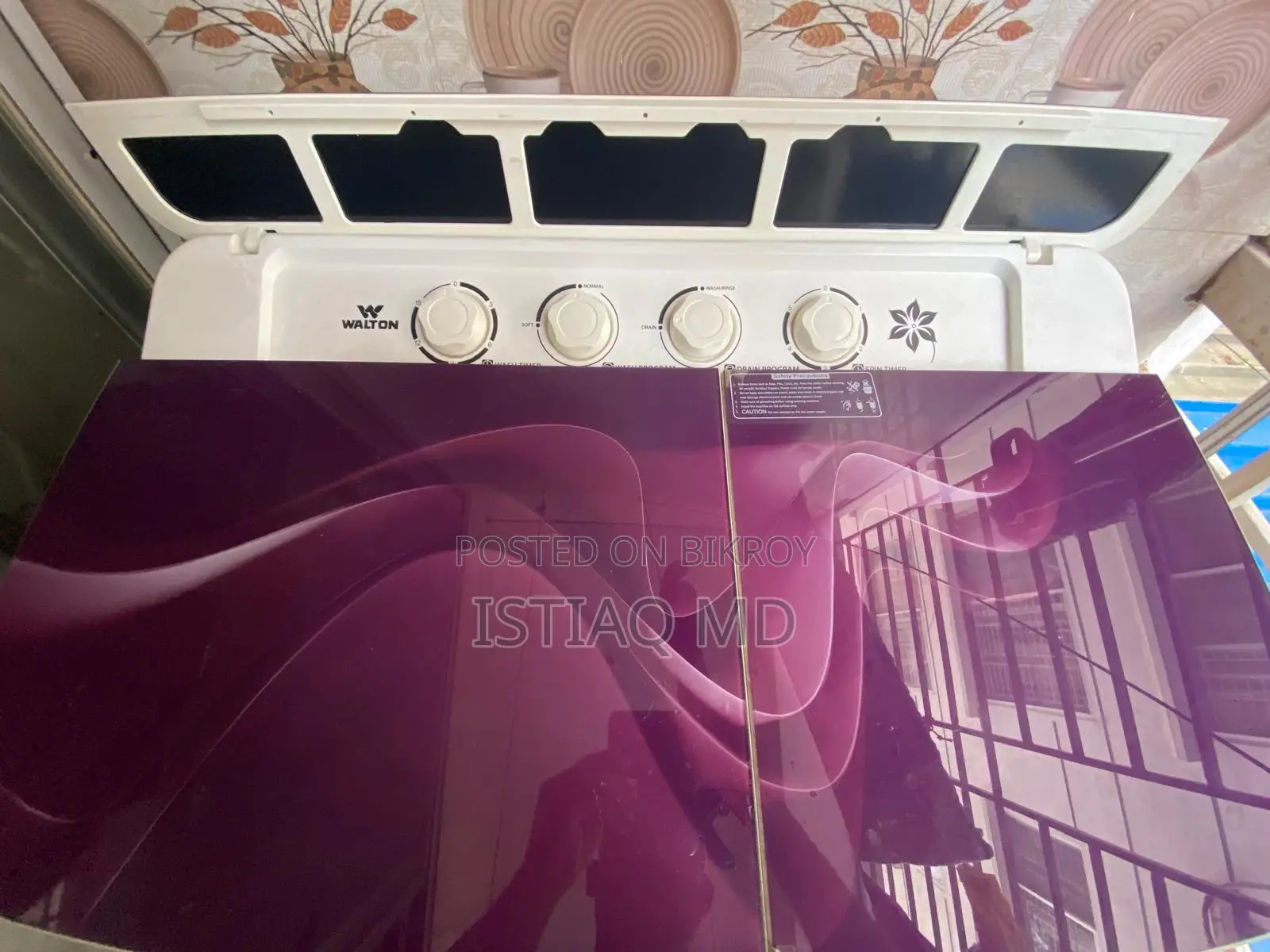 Walton Semi-Automatic Washing Machine 10kg