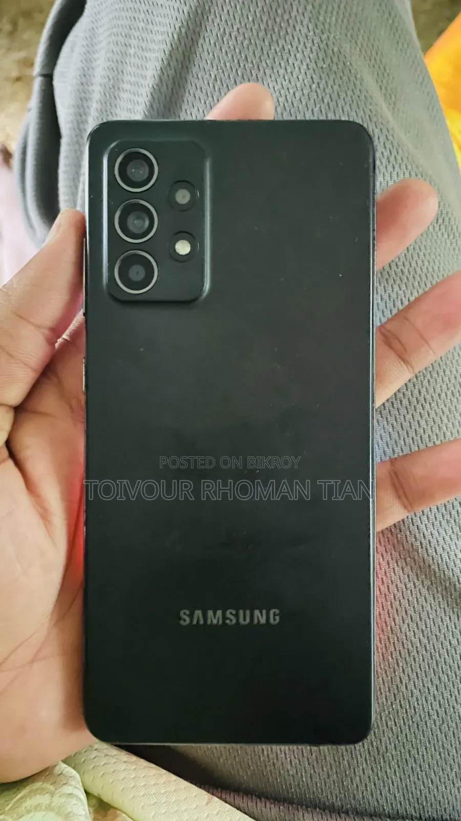 স্যামসাং গ্যালাক্সি এ৫২ ১২৮ জিবি ব্ল্যাক