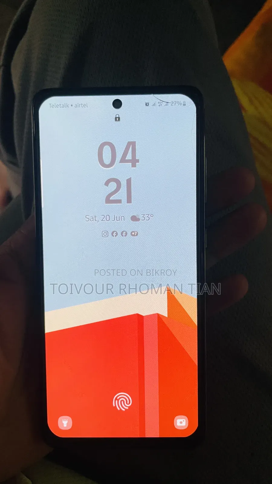 স্যামসাং গ্যালাক্সি এ৫২ ১২৮ জিবি ব্ল্যাক