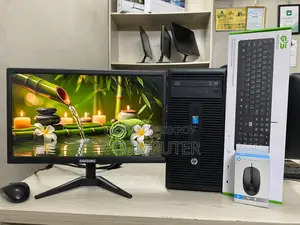 Desktop Computer HP 4GB Intel Core I3 SSD 128GB