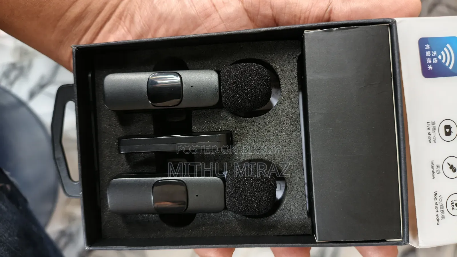 Wireless Microphone for Mobile | Vlog, Live Youtube Recording