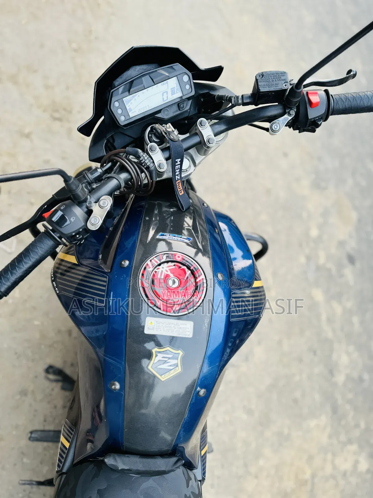 New Yamaha FZ 2020 Blue