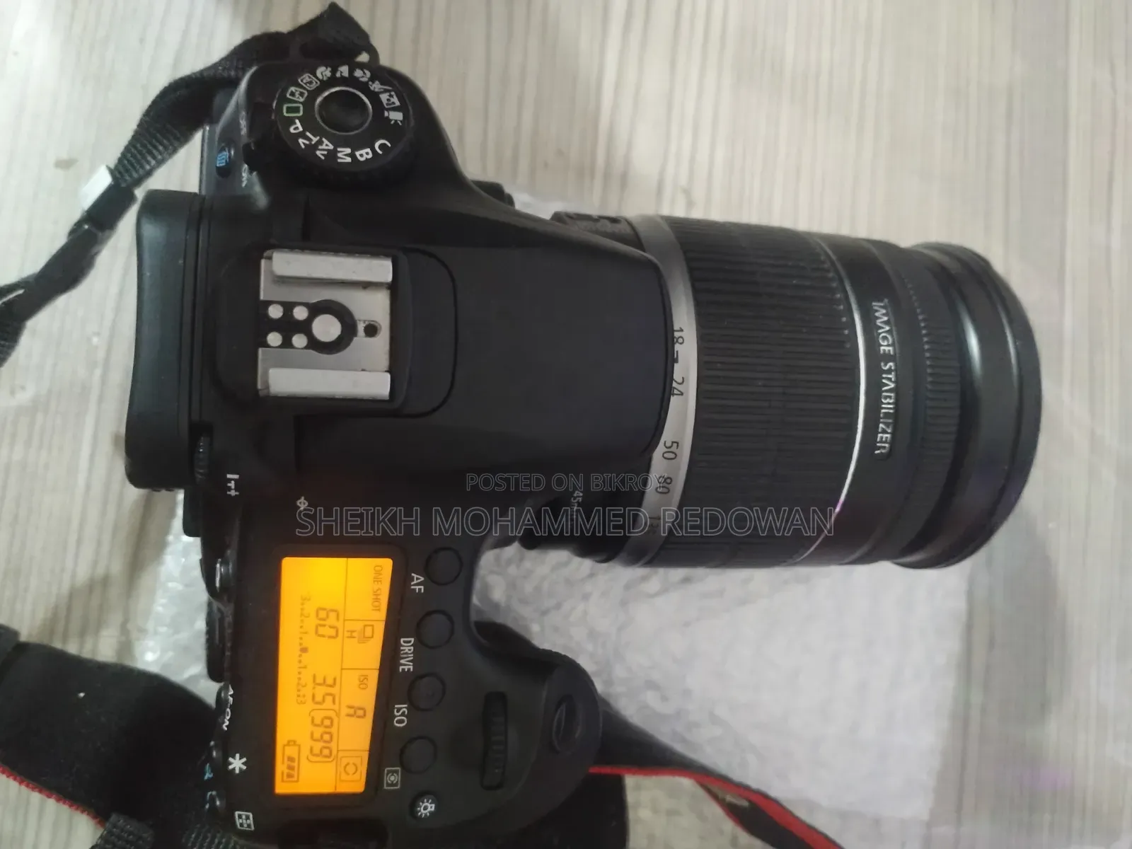 Canon 60d+ 18-200 Zoom Lens (Full Setup)