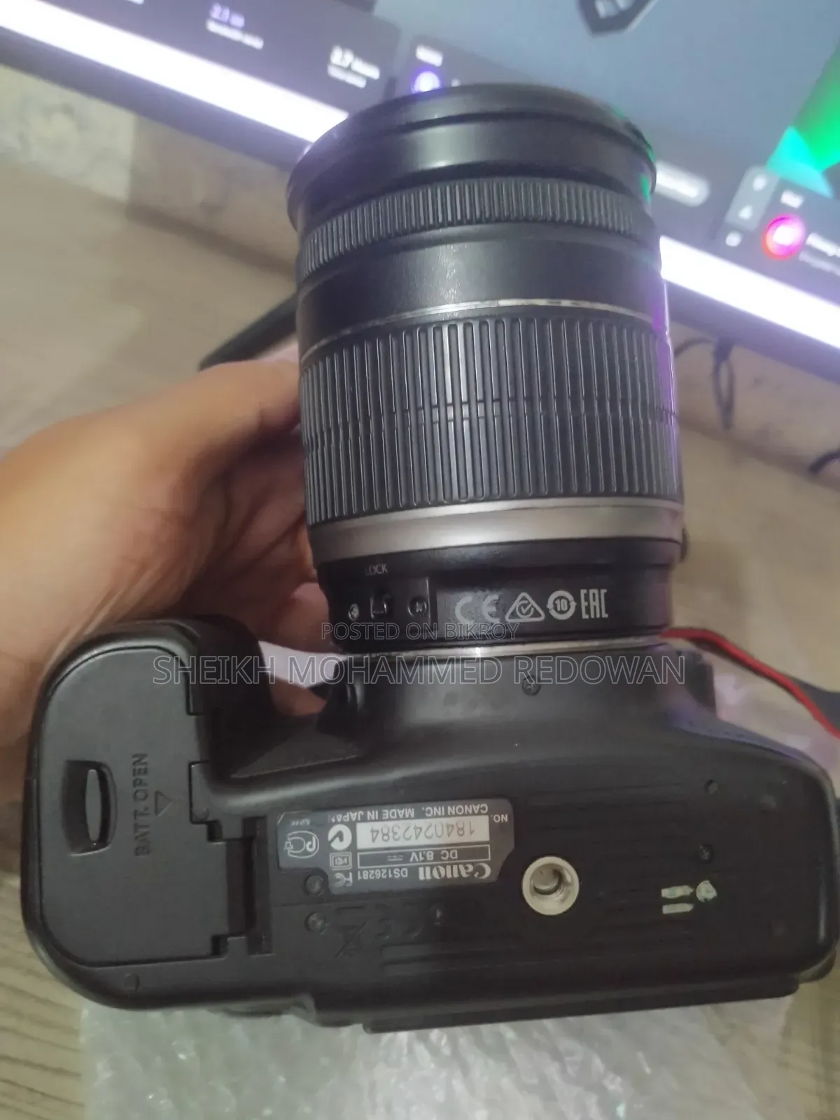 Canon 60d+ 18-200 Zoom Lens (Full Setup)