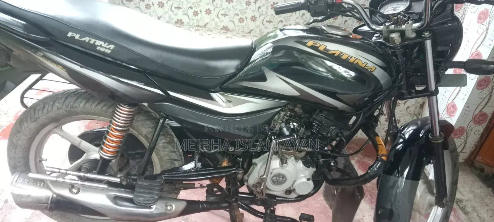 Bajaj Platina 100 2019 Black