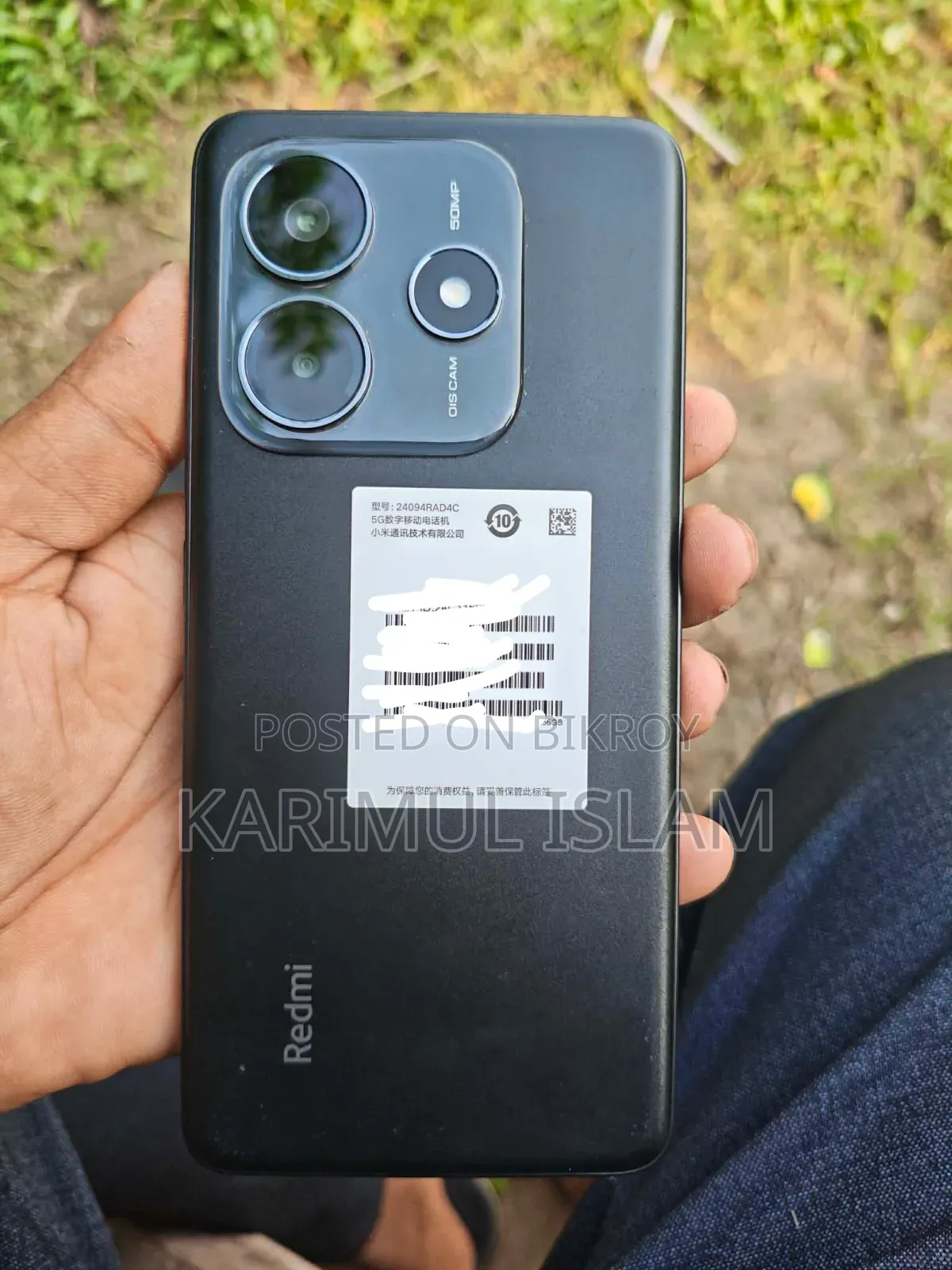 New Xiaomi Redmi Note 14 5G 256 GB Black
