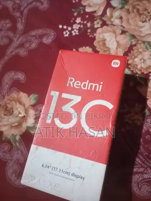 শাওমি রেডমি ১৩সি ১২৮ জিবি কালো