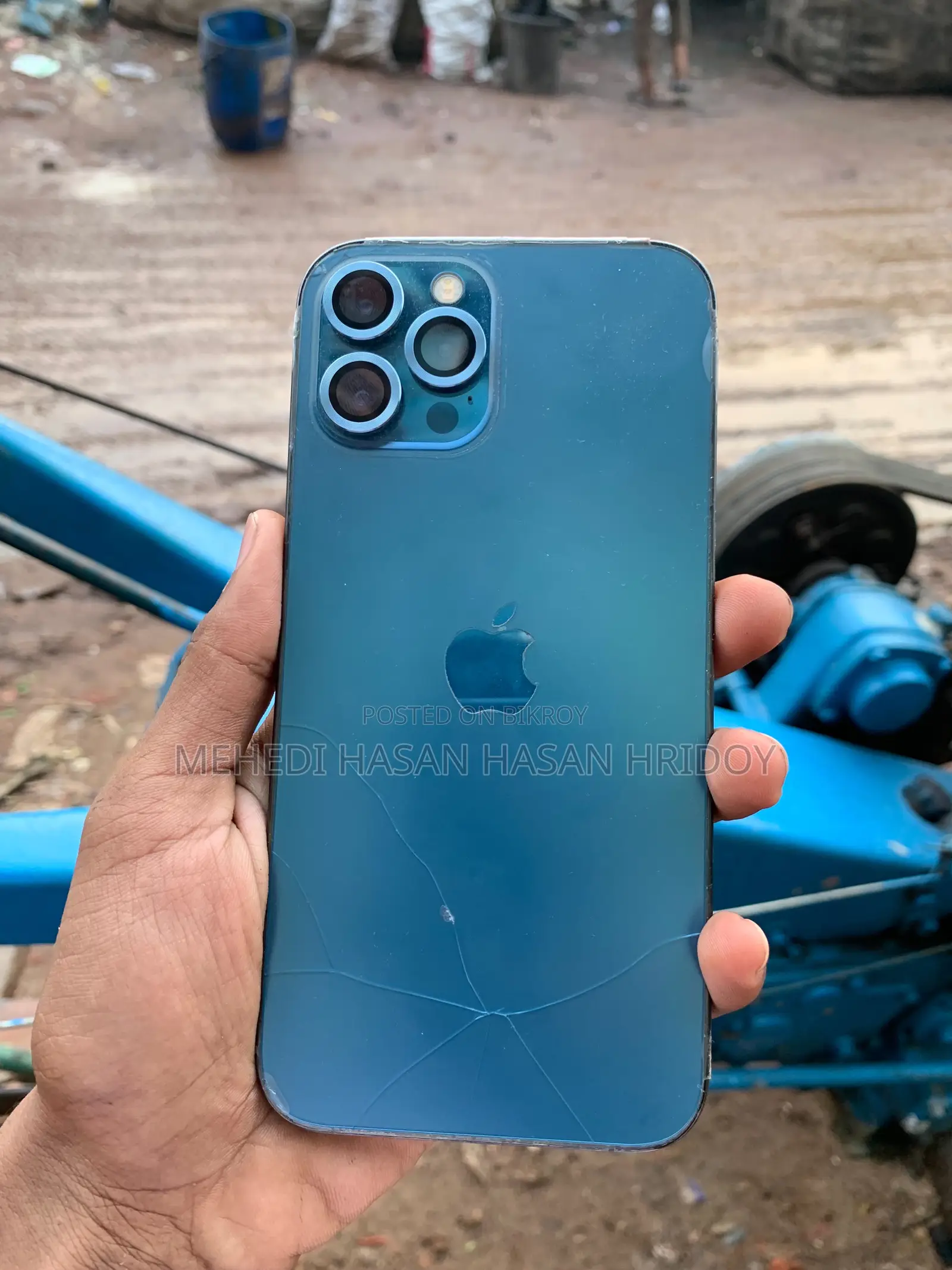 অ্যাপল আইফোন ১২ প্রো ম্যাক্স ২৫৬ জিবি ব্লু