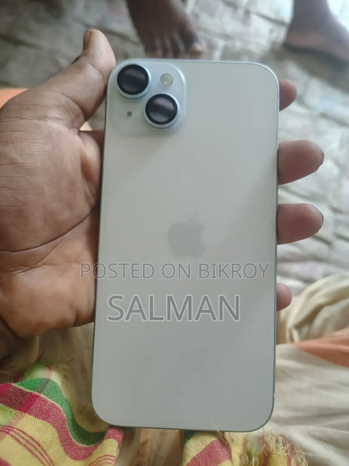 অ্যাপল আইফোন ১৫ প্লাস ২৫৬ জিবি হোয়াইট