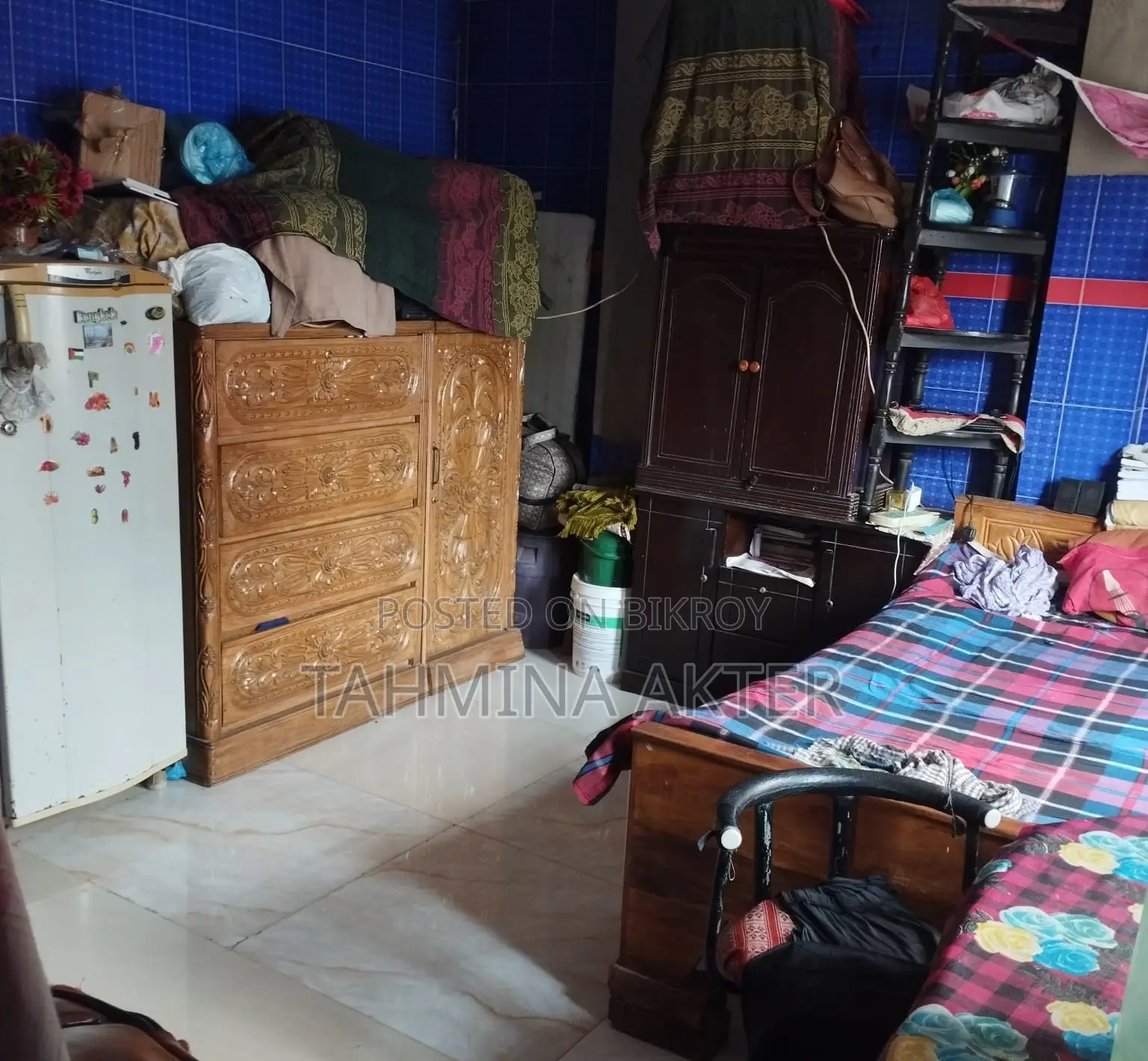 Furnished 1-Bedroom House in Tahmina Akter, Mirpur for Rent