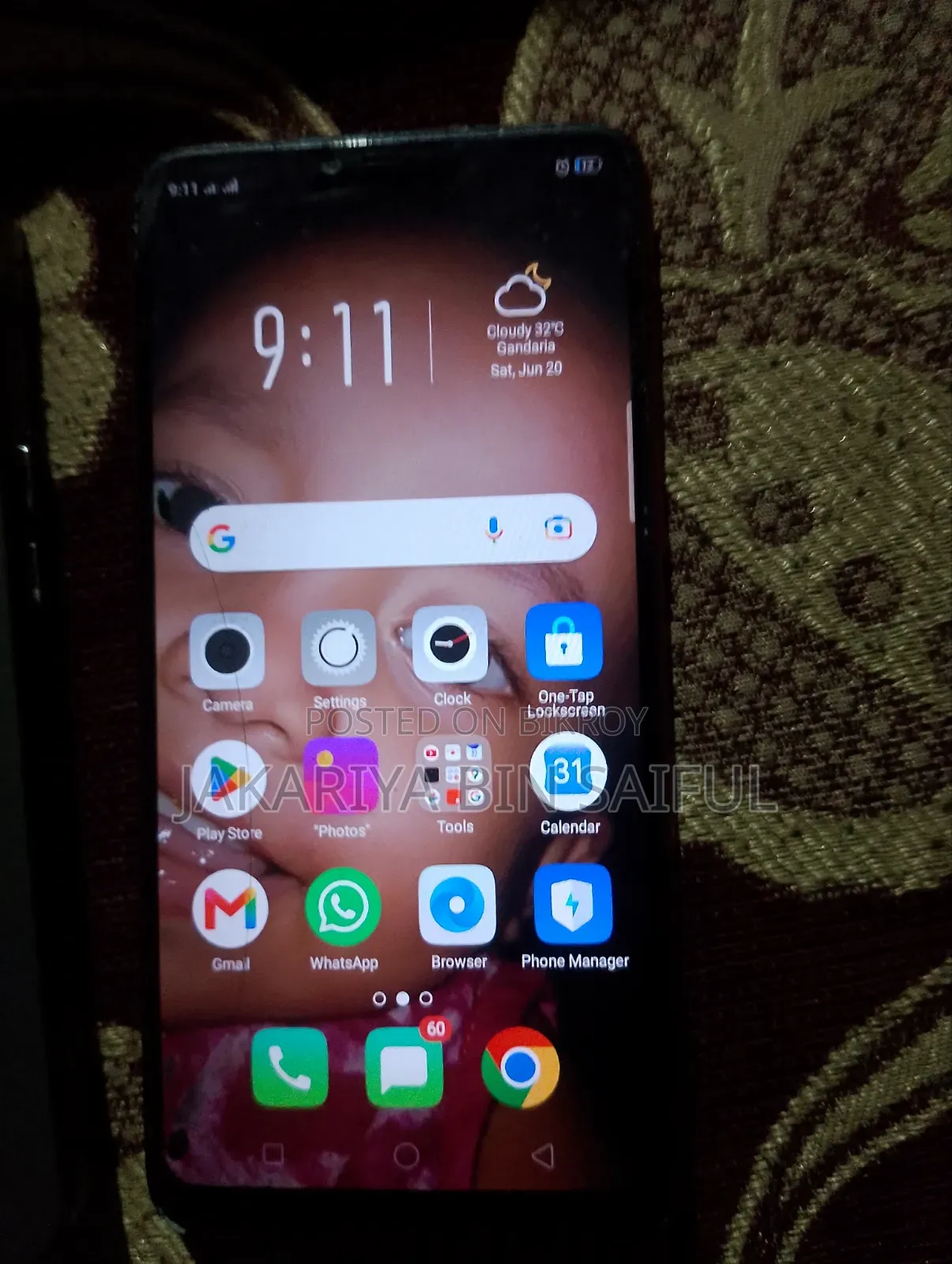 Oppo A3s 16 GB Red