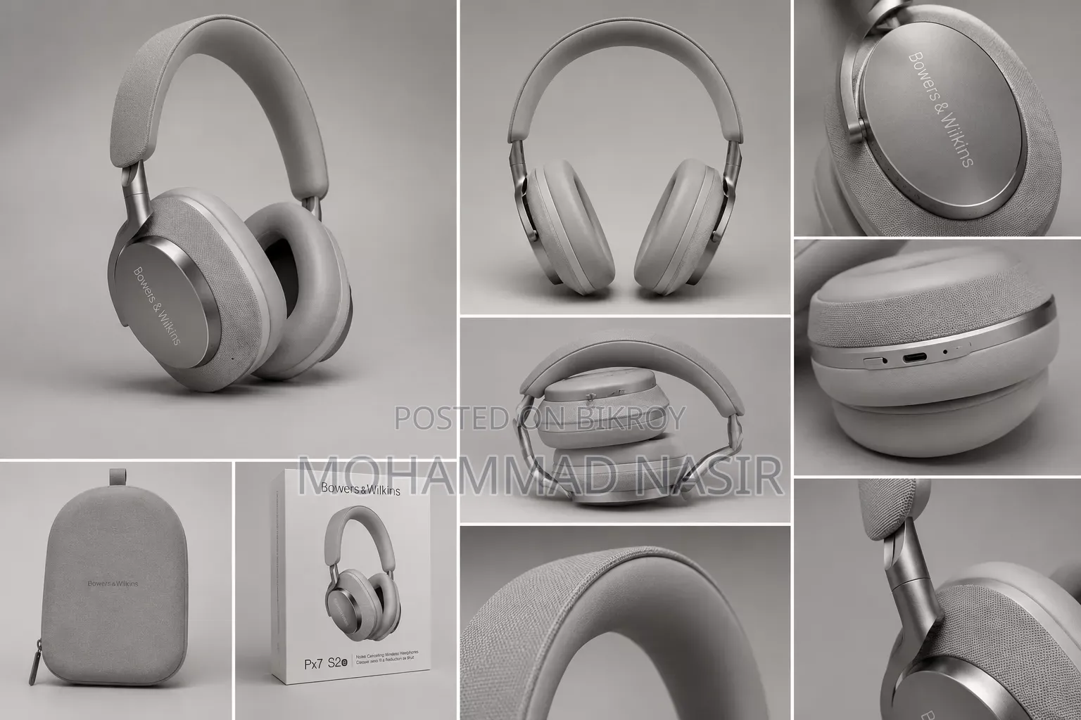 Bowers Wilkins Px7 S2e Noise Cancelling Wireless Headphones