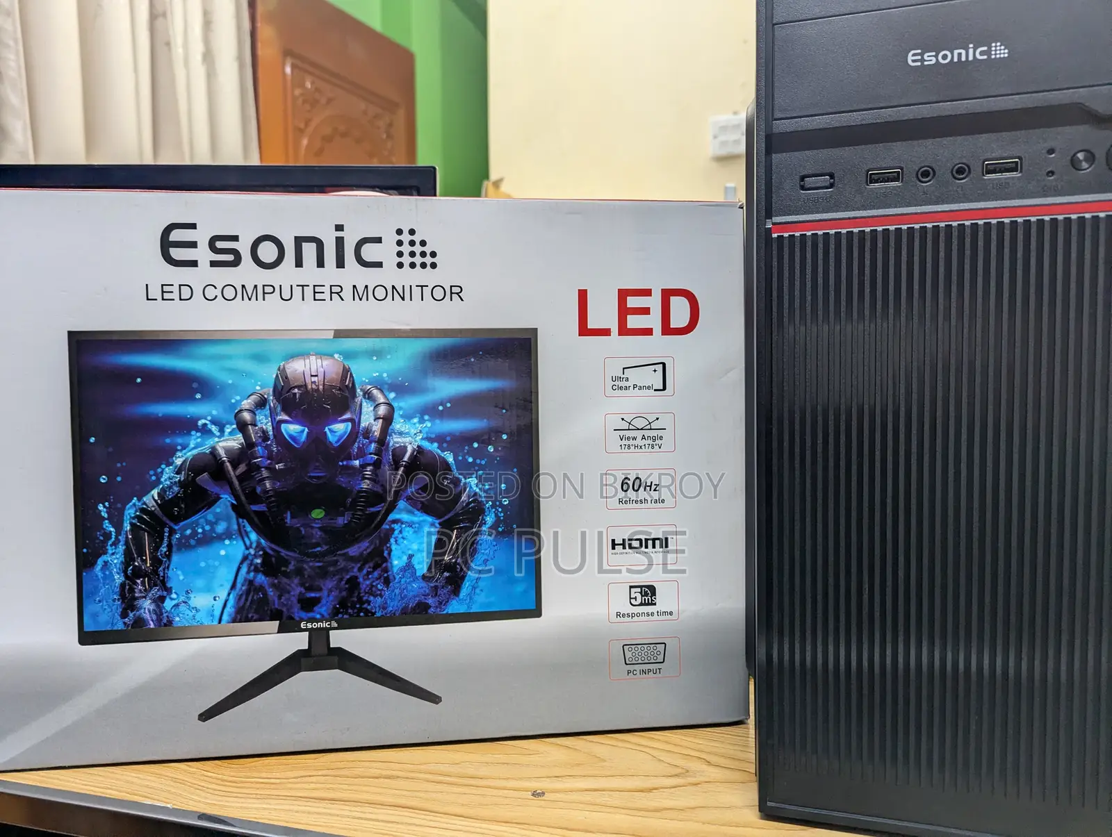 New Desktop Computer 8GB Intel Core I3 SSD 128GB