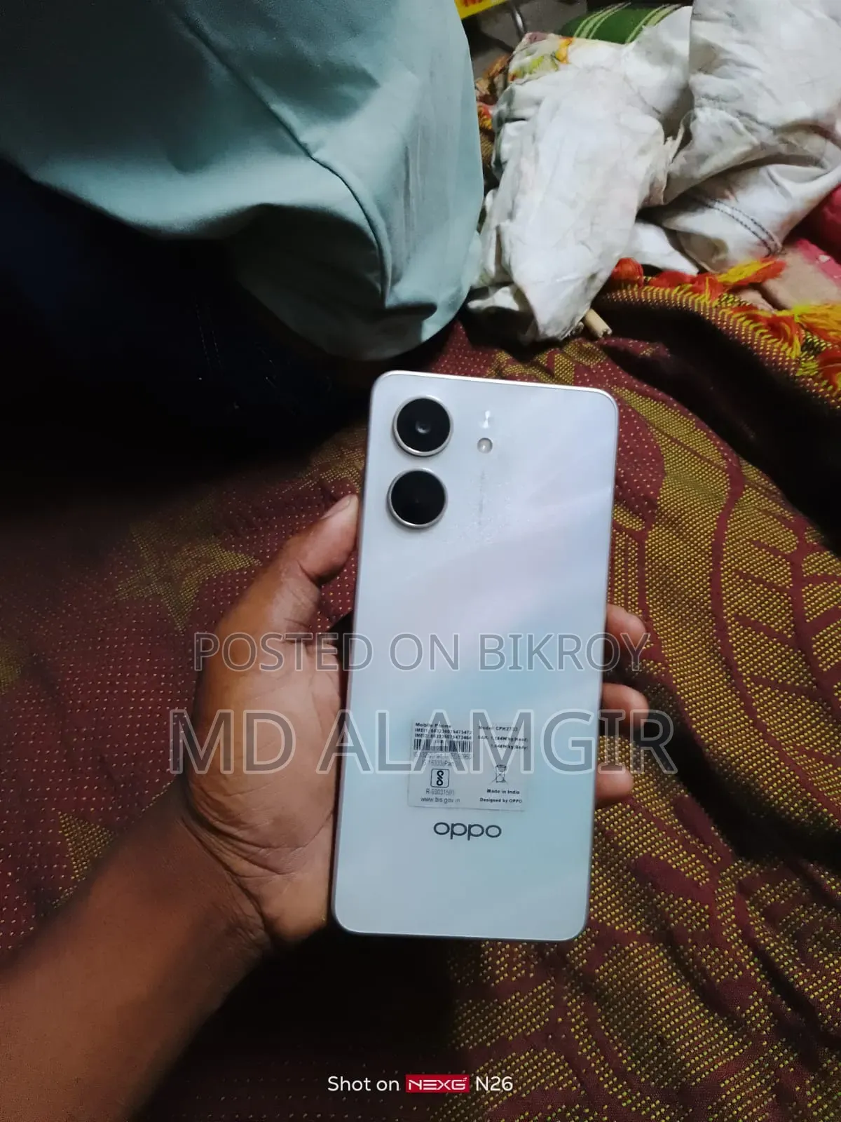 Oppo A5X 5G 128 GB White