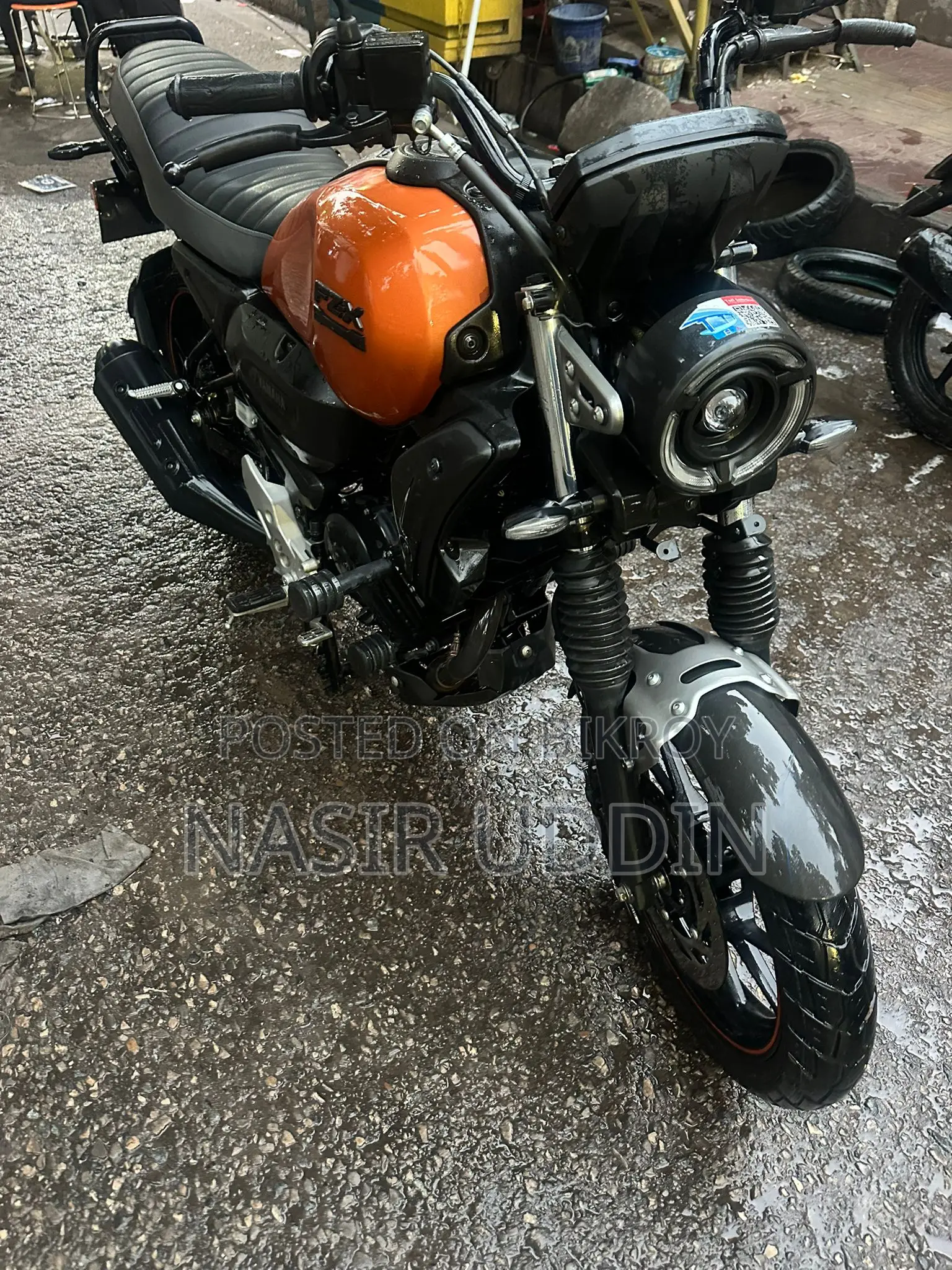 Yamaha FZ 2024 Orange