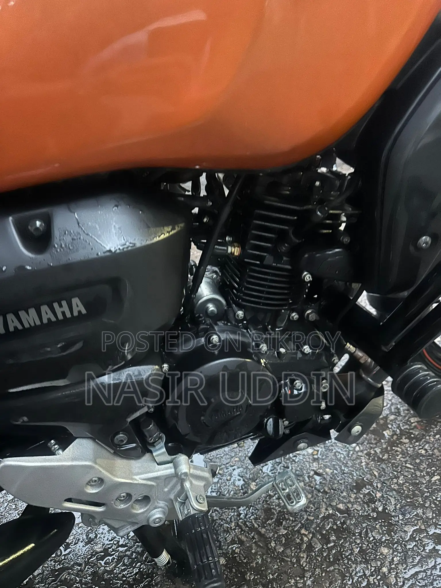 Yamaha FZ 2024 Orange