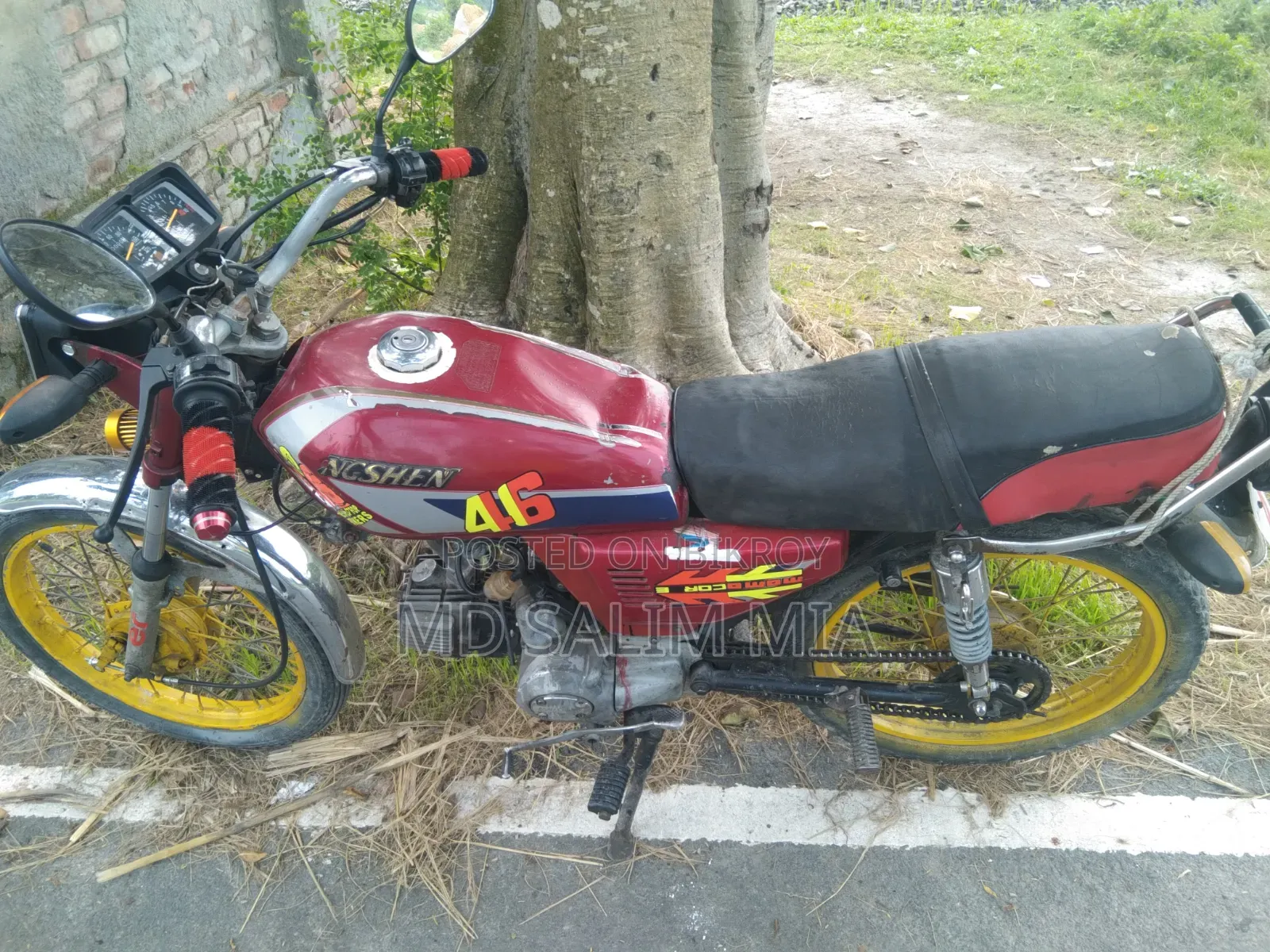 Zongshen ED 80 2015 Red