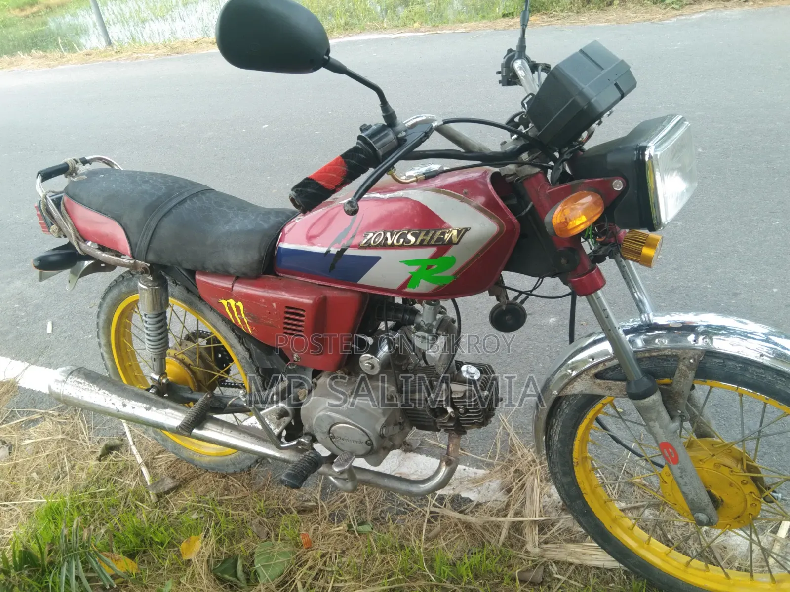 Zongshen ED 80 2015 Red
