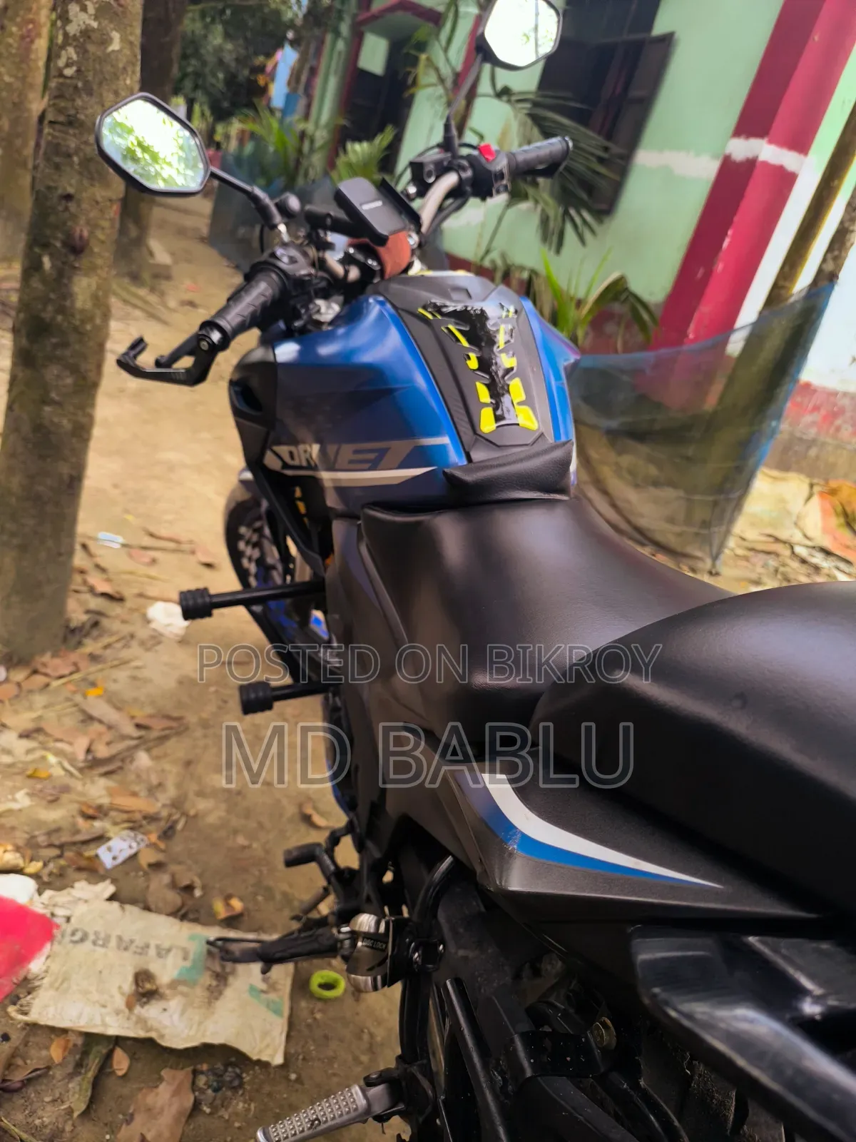 Honda Hornet 2024 Blue