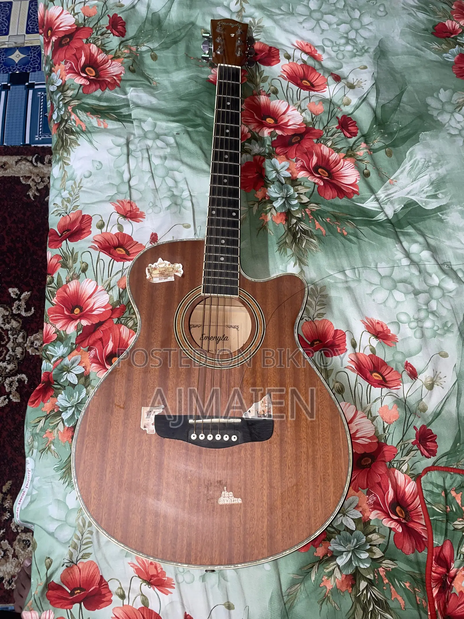 Emeryla 707 Cutaway Acoustic Guitar With Bag | Excellent Condition