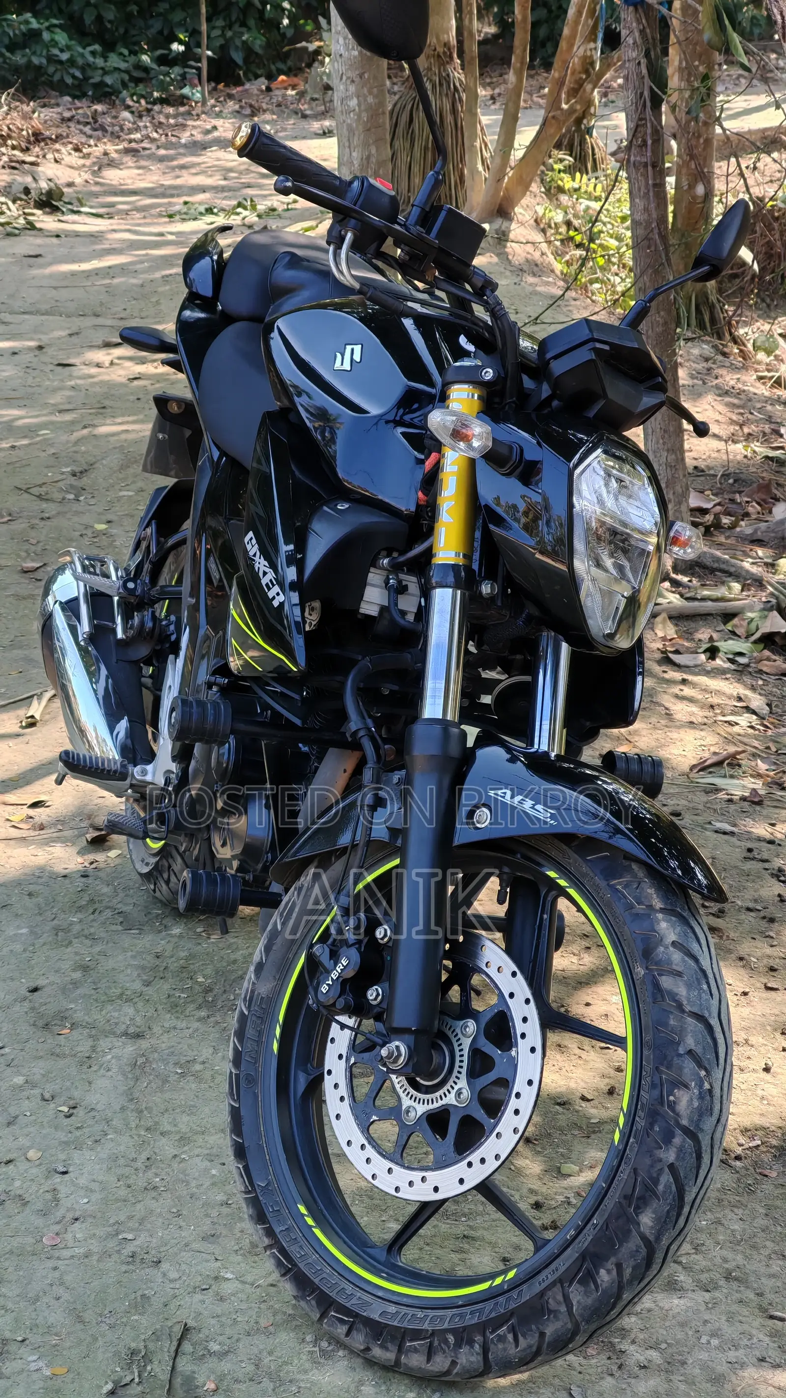 Suzuki Gixxer Fi ABS 2024 Black