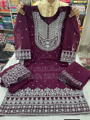 Stitched Dress 4 pieces
