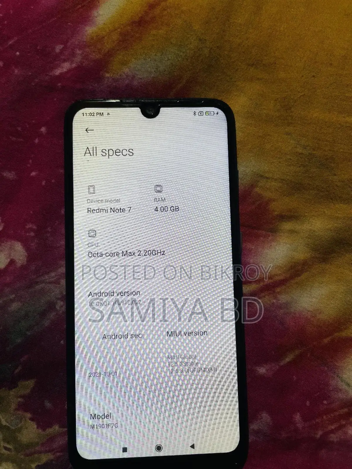 Xiaomi Redmi Note 7 128 GB Blue