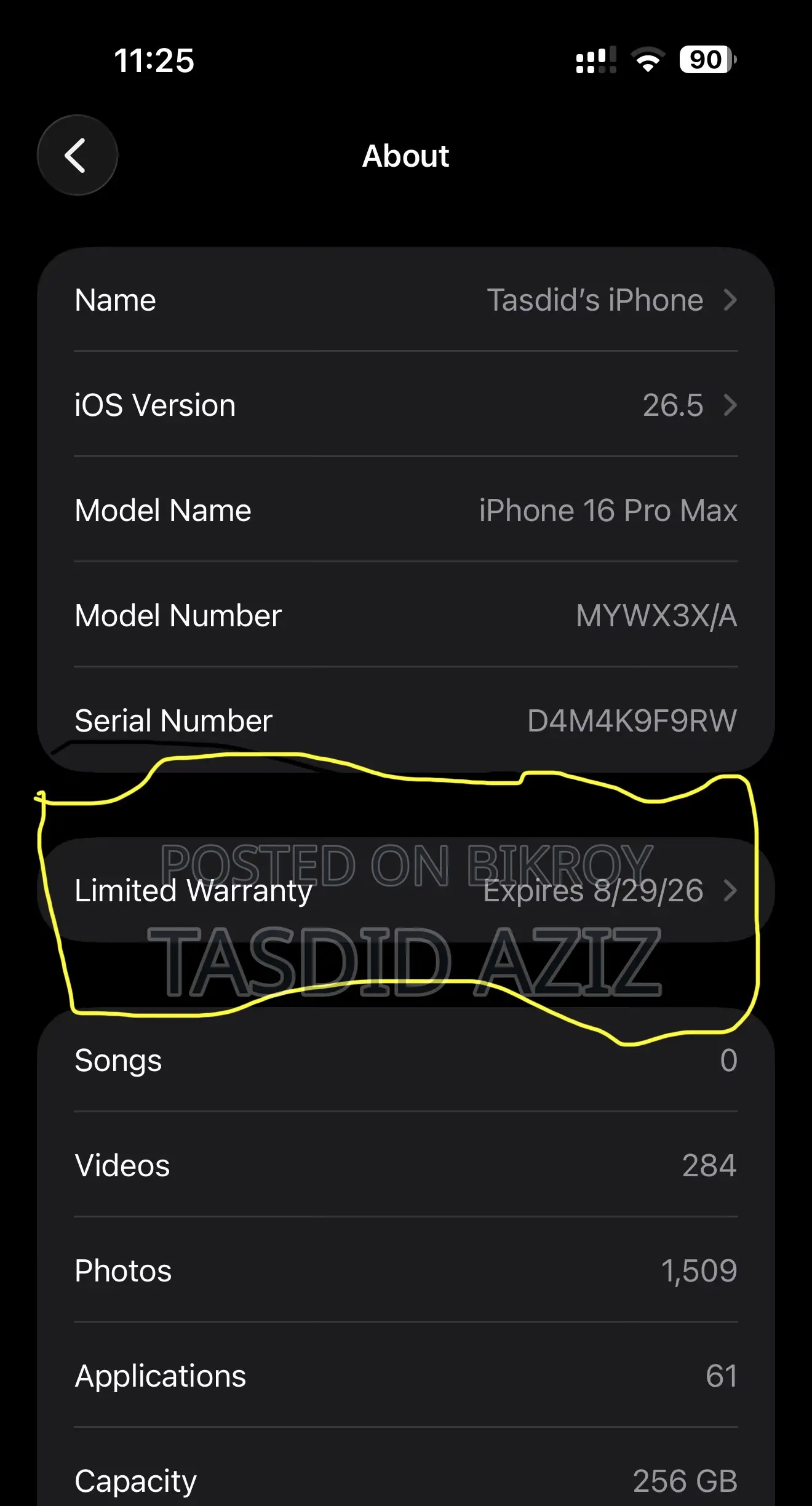 Apple iPhone 16 Pro Max 256 GB