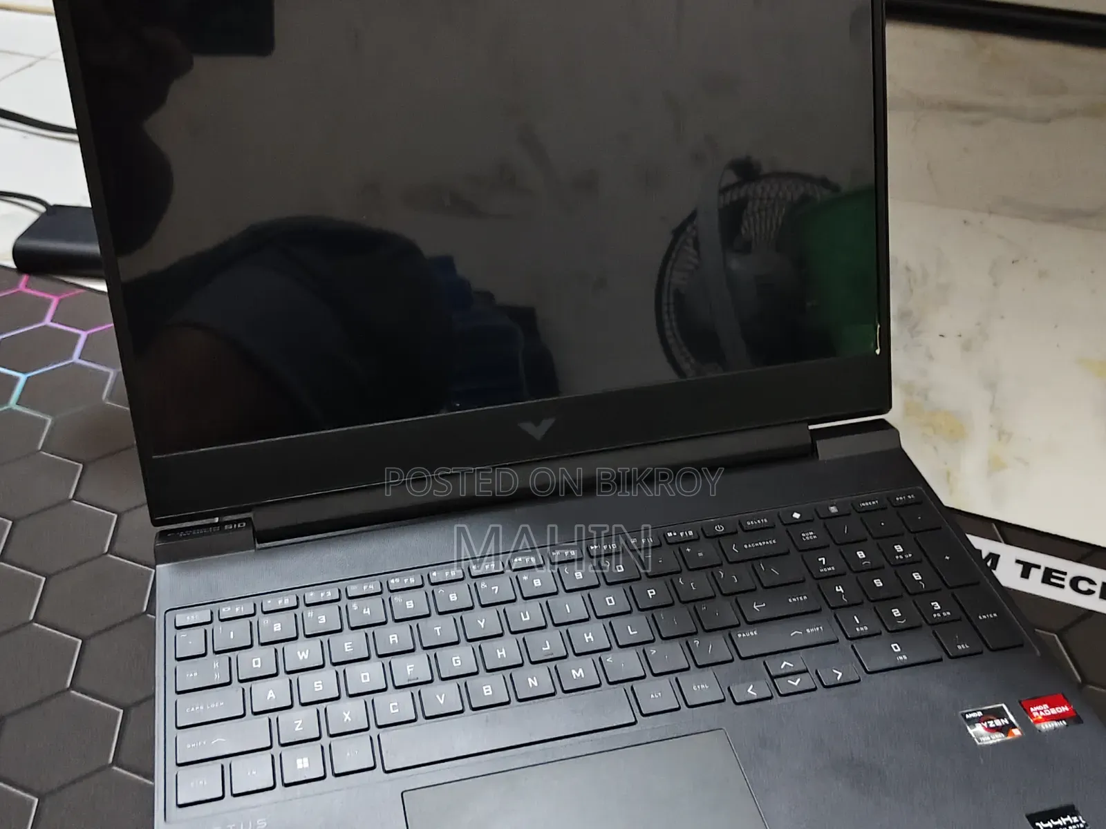 Laptop HP Victus 15 8GB AMD Ryzen 5 SSD 512GB