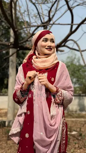সফট জর্জেট উইথ সিকোয়েন্স এমব্রয়ডারি থ্রি পিস