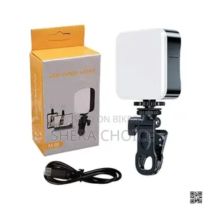 Led ভিডিও লাইট M-88, ক্লিপ-অন রিচার্জেবল ফিল লাইট