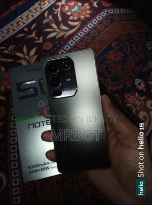 Infinix Note 50 4G 256 GB Silver