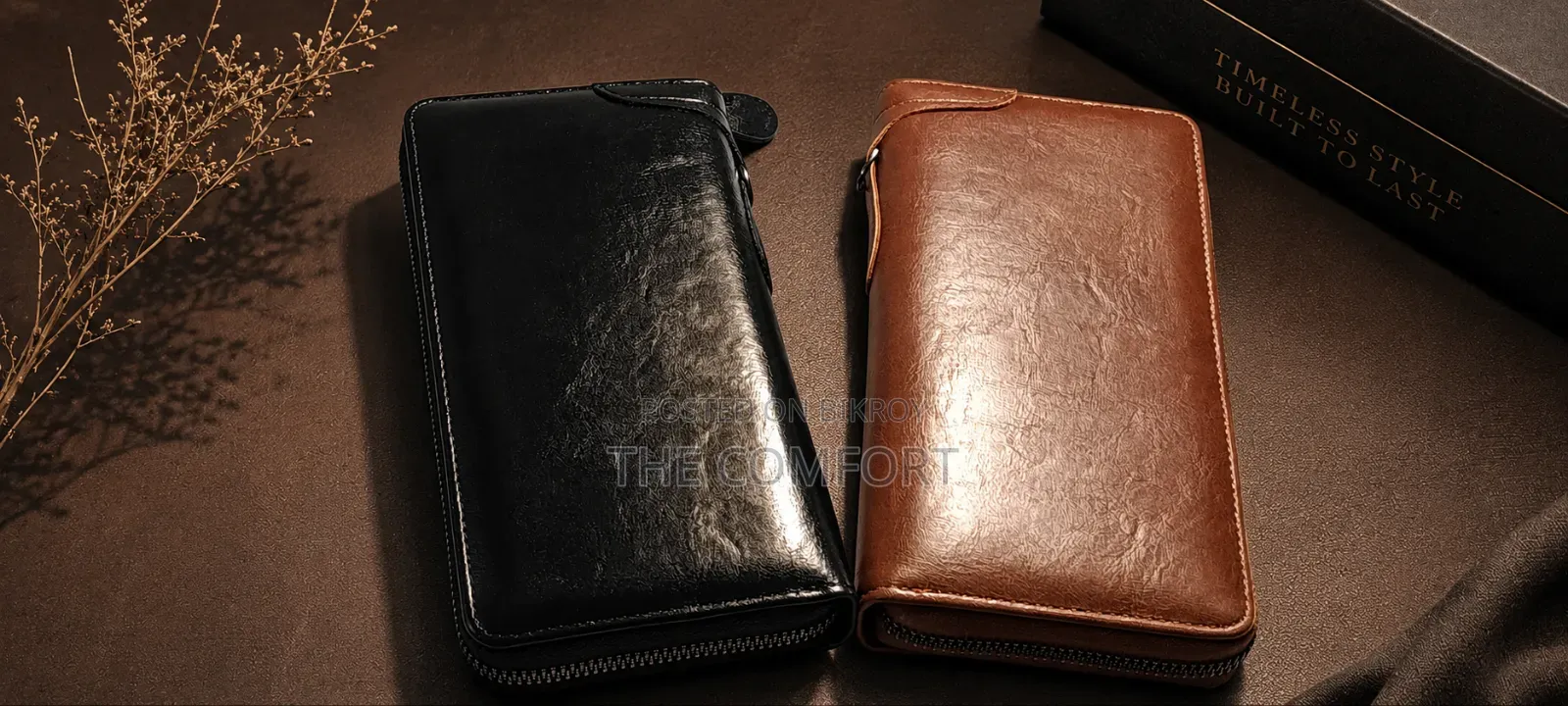 Men's Multifunctional Long Wallet