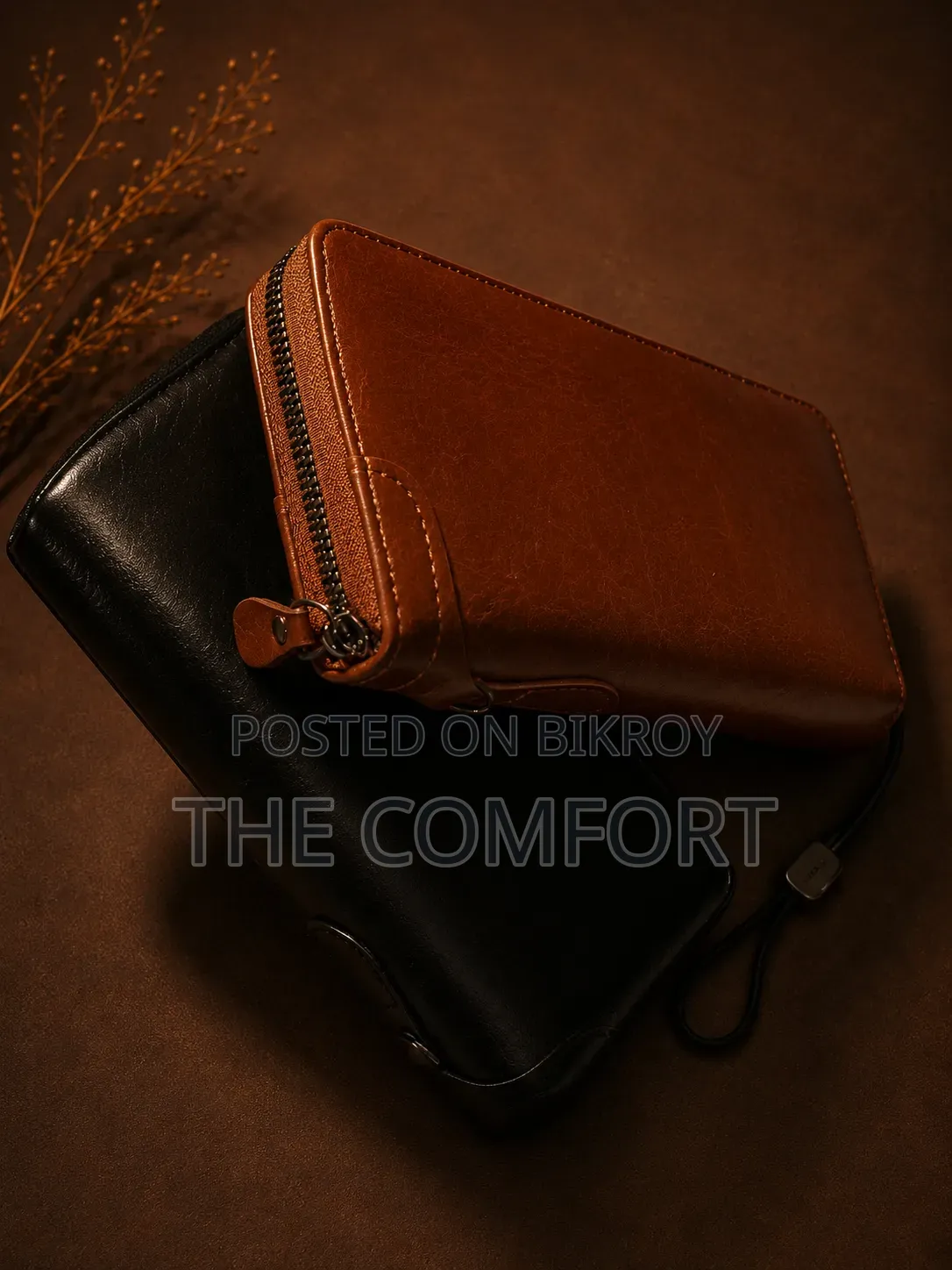 Men's Multifunctional Long Wallet