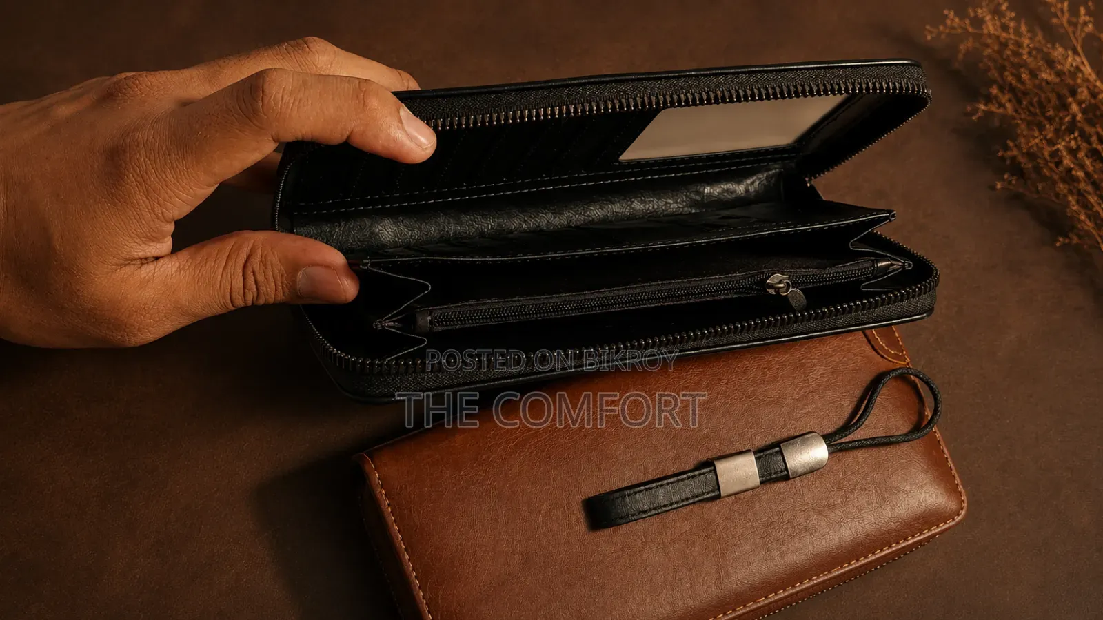 Men's Multifunctional Long Wallet