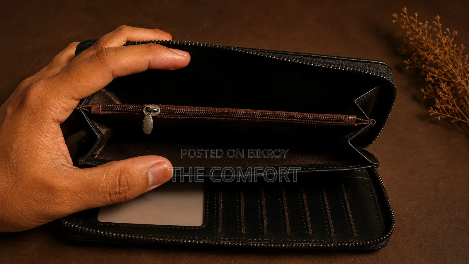 Men's Multifunctional Long Wallet