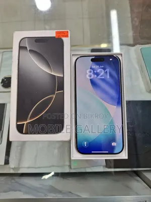 অ্যাপল আইফোন ১৬ প্রো ২৫৬ জিবি সিলভার