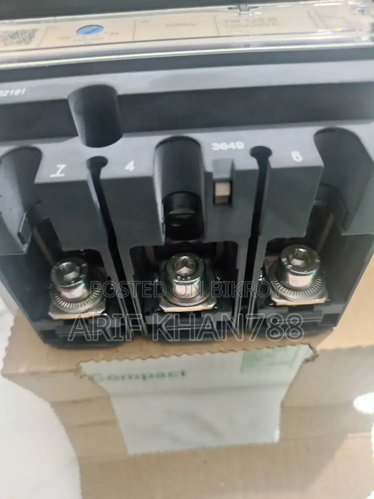 Schneider Circuit Breaker (MCCB), Compact NSX160F 125A