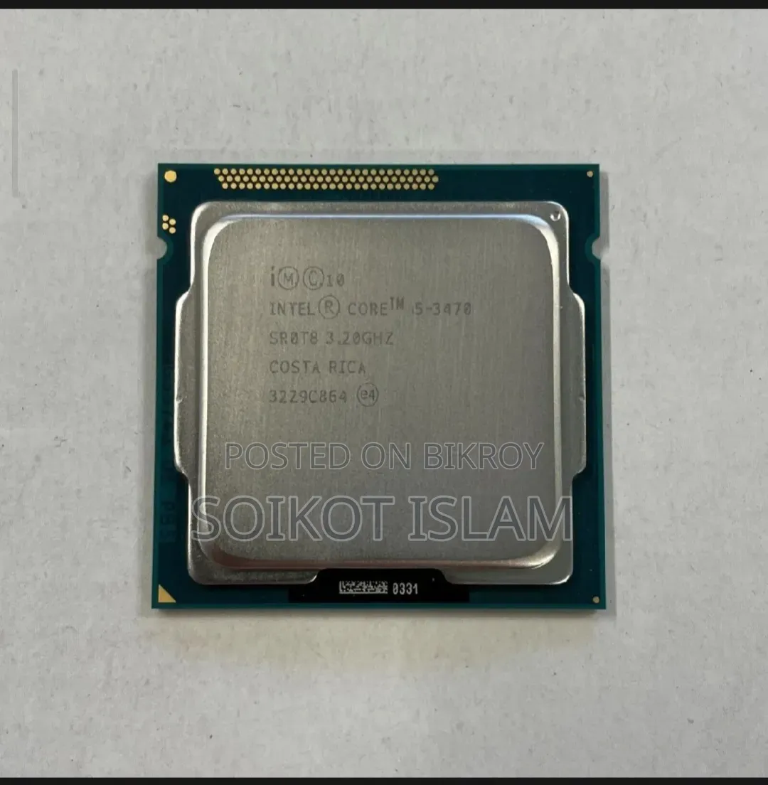 Intel Core i5 3rd Gen 3470 Quad-Core Processor 3.20GHz Socket LGA 1155