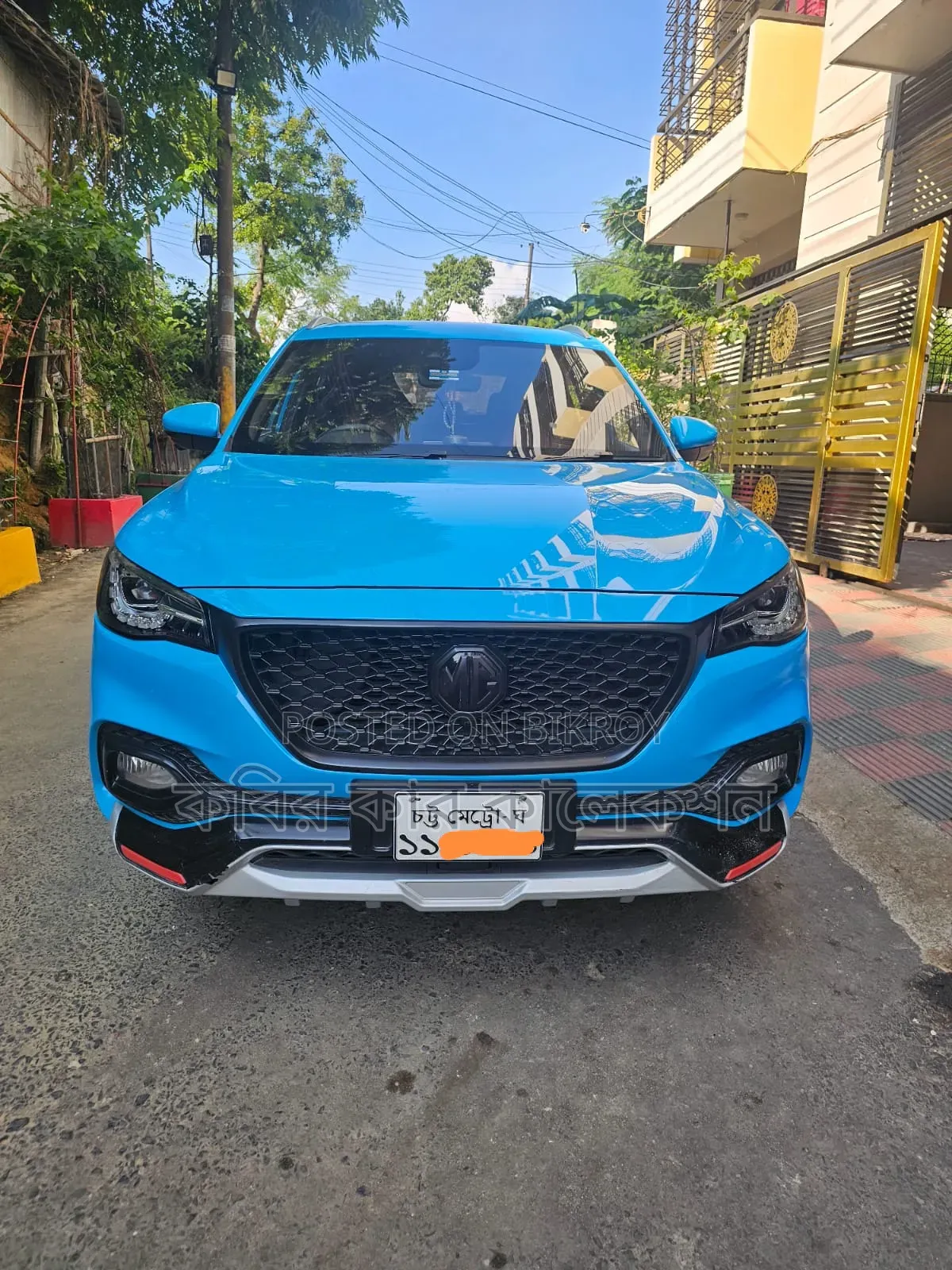 MG ZS 2022 Blue