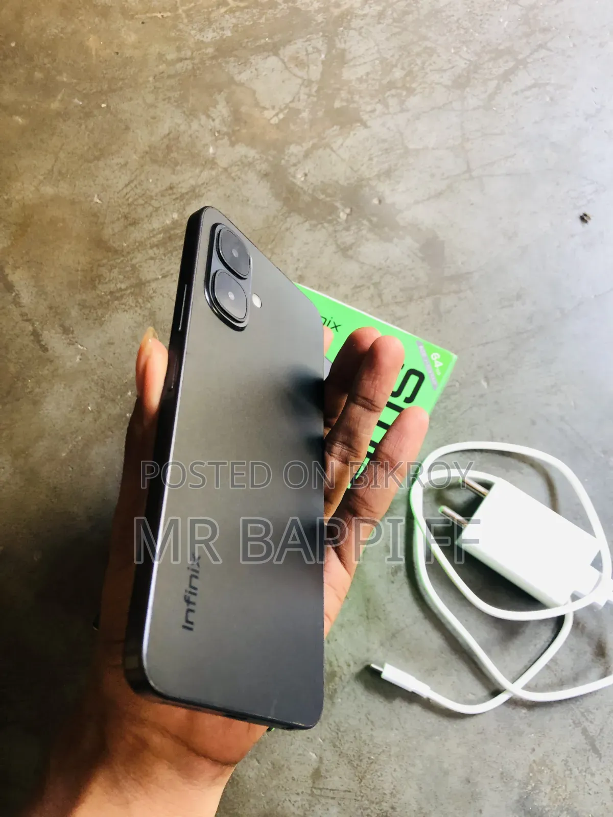 New Infinix Smart 10 64 GB Black