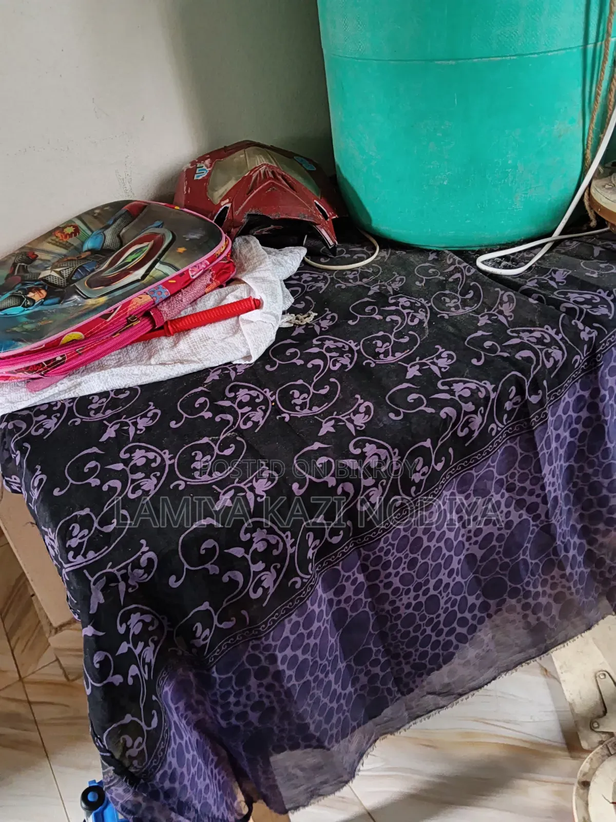 Almirah and Bed for Sale