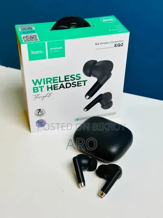 Hoco Eq2 TWS Earbuds With Touch Control Hd Sound | Hoco Eq2 Airpods